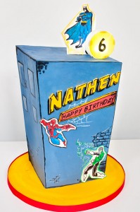 Superhero Cake